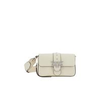 PINKO, ,Bags ,Donna ,Bianco ,ONE SIZE Love One Slouchy Zip Mini