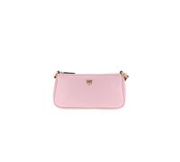 Pinko Borsa a Tracolla Half Moon Horizontal Mini, Rosa Chiaro, Pelle, 23 x 11 x 6 cm, Tracolla Regolabile, Chiusura con Cerniera