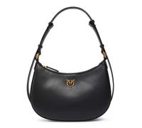 PINKO borsa a tracolla Half-Moon Mini Bag S Black - Antique Gold