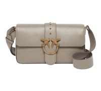 PINKO borsa a tracolla Love One Classic Slouchy FL Noce - Antique Gold grigio talpa