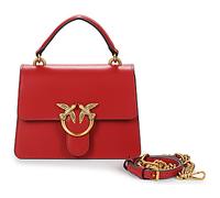 Pinko Borsa a tracolla LOVE ONE TOP HANDLE MINI LIGHT VITELLO SETA in Bordeaux Unica