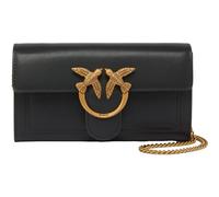 PINKO borsa a tracolla Love One Wallet C Black - Antique Gold