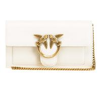 PINKO borsa a tracolla Love One Wallet C White - Antique Gold