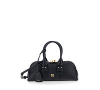 Pinko borsa Bowling Bag Baguette in pelle nero UNI