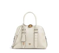 Pinko borsa Bowling Bag Medium in pelle bianco oro