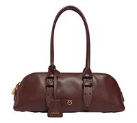 Pinko Borsa Bowling Escape Bag Horizontal Big in Pelle 106169 Burgundy R49Q