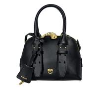 PINKO Borsa Donna Bowling Bag Zip Mini Vitello Morbido 105333 Colore Nero Z99V