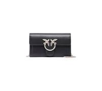PINKO Love One Pochette Pelle 19 cm grigio