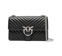 PINKO - Borsa in Seta e Nylon Nera - - Bags - Donna - Nero - ONE SIZE