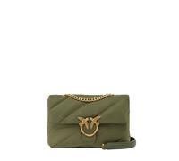 Pinko borsa Love Bag Classic Puff in nylon verde militare UNI
