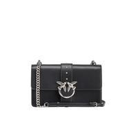 Pinko borsa Love Bag One Classic in pelle color nero argento UNI