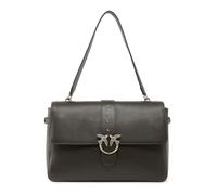 Pinko borsa Love One Extra Slouchy in pelle verde bosco