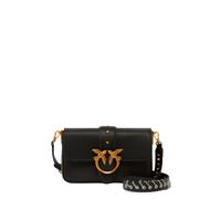 PINKO Love One Borsa a tracolla Pelle 22 cm nero