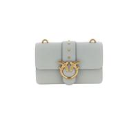PINKO Love One Borsa a tracolla Pelle 21 cm grigio