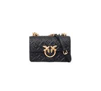 PINKO Love One Borsa a tracolla Pelle 21 cm nero-antique gold (TAS023746)