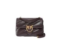 PINKO Love Classic Borsa a spalla Vera Pelle 27 cm nero
