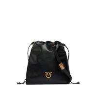PINKO Slouchy Borsa a tracolla Pelle 31 cm nero