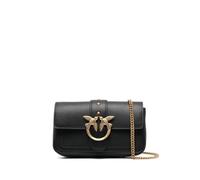 PINKO Love One Borsa a tracolla Pelle 19.5 cm black (100061-A0F1-Z99Q)