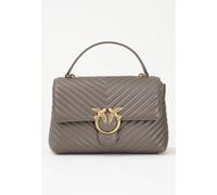 PINKO Borse Donna Grigio Borsa media Shopper Big Love Bag Puff Autunno inverno 2