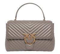 Pinko Love Lady Puff Big Borsa a mano taupe, pelle, donna