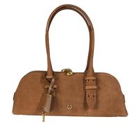 PINKO - Bowling Baguette Big Vitello - - Bags - Donna - Marrone - ONE SIZE