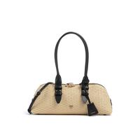 Pinko Bowling Horizontal Big Borsa a mano beige, libro, donna