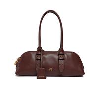 PINKO - Bowling Horizontal Big Handbag - - Bags - Donna - Rosso - ONE SIZE