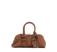 Pinko Bowling Horizontal Borsa a mano marrone, pelle ruvida, donna