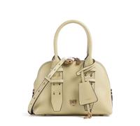 Pinko Bowling Mini Borsa a mano giallo, pelle a grana fine, donna