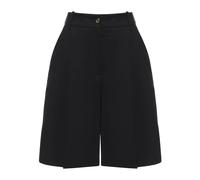 PINKO, ,Shorts ,Donna ,Nero ,S Bryana Bermuda Lino Stretch
