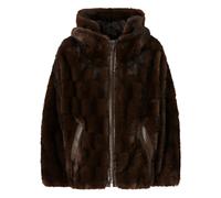 PINKO - Cadetia Cappa Aspen Aspetto - - Jackets - Donna - Marrone - S