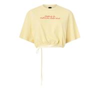 PINKO - Caldes Maglia Jersey Ricamo - - Tops - Donna - Giallo - S