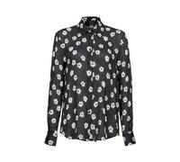 PINKO - Camicia a Maniche Lunghe Jacquard Fantasia - - Blouses & Shirts - Donna - Nero - S