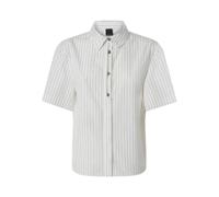 PINKO - Camicia a Righe in Cotone - - Blouses & Shirts - Donna - Bianco - M