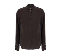 PINKO - Camicia con dettagli plissettati - - Blouses & Shirts - Donna - Marrone - L