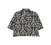 PINKO - Camicia Corta Stampata con Dettagli Metallici - - Blouses & Shirts - Donna - Nero - M