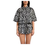 PINKO - Camicia cropped stampata pescara - - Nightwear & Lounge - Donna - Multicolore - M