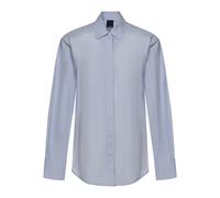 PINKO - Camicia in Popeline di Cotone - - Blouses & Shirts - Donna - Blu - M
