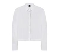 PINKO - Camicia Popeline Crop - - Blouses & Shirts - Donna - Bianco - L