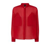 PINKO - Camicia Rossa Casual a Maniche Lunghe - - Blouses & Shirts - Donna - Rosso - L