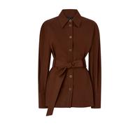 PINKO - Cheryl Overshirt - - Blouses & Shirts - Donna - Marrone - M