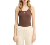 Pinko canotta a costine Calcolatore marrone