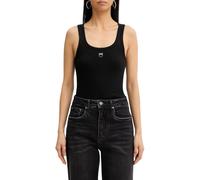 Pinko canotta a costine Calcolatore nero