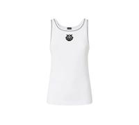PINKO - Canotta senza maniche con stemma ricamato - - Tops - Donna - Bianco - L