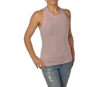Pinko, Canotta Slim Vogatore Donna Realizzata in Effetto Laminato. VALUTARE10-CanottaLamè-099Rosa (M)