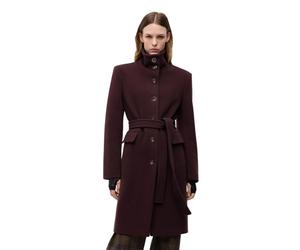 PINKO - Cappotto Dritto al Ginocchio - - Coats - Donna - Rosso - M