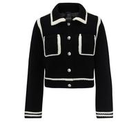 Pinko Cardigan Sulcis in Lana Nero, S