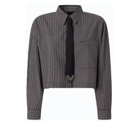 PINKO - Carlina Camicia Tinto Filo - - Blouses & Shirts - Donna - Nero - S