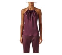 PINKO - Carota Top - - Blouses & Shirts - Donna - Rosso - L