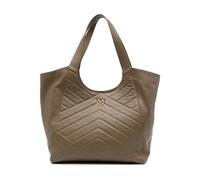 PINKO - Casual Marrone Cotone Tote Bag - - Bags - Donna - Marrone - ONE SIZE